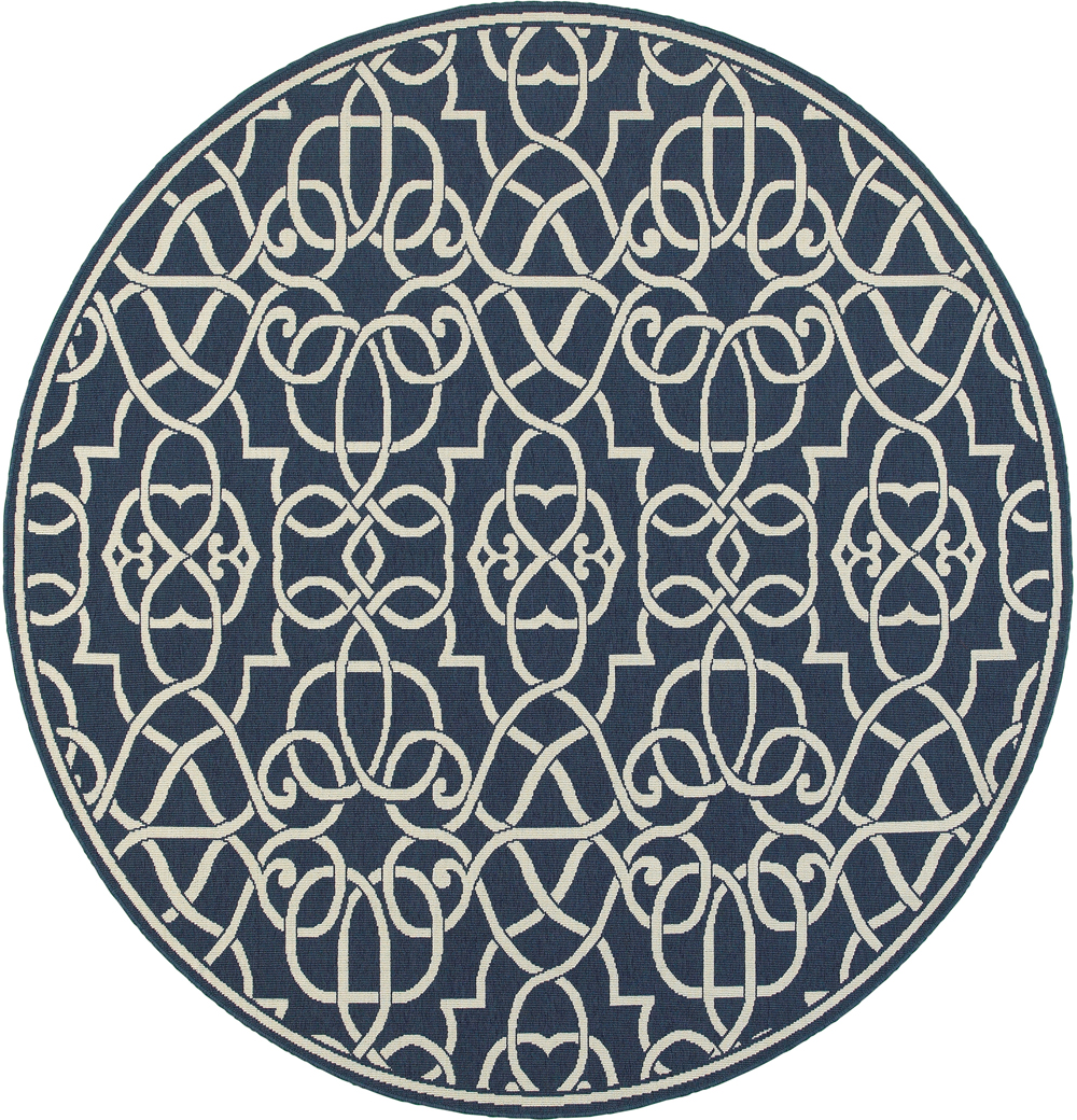 Oriental Weavers MERIDIAN 2205B Navy Rug