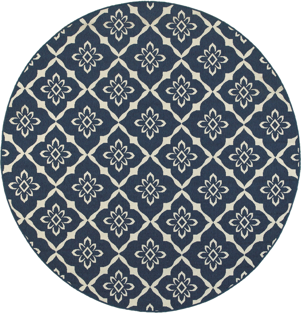 Oriental Weavers MERIDIAN 5703B Navy Rug