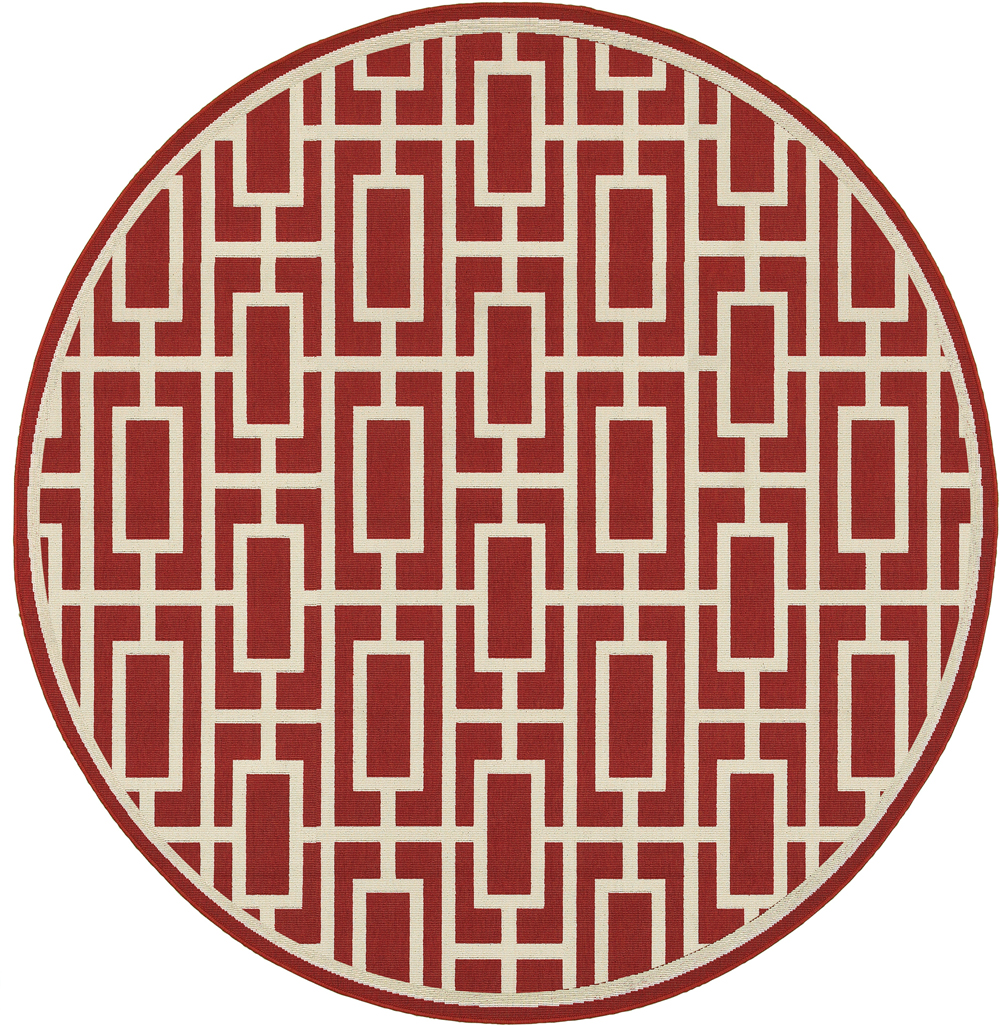 Oriental Weavers MERIDIAN 9754R Red Rug