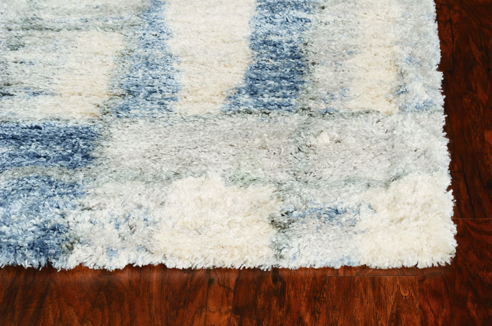 Kas Merino 6702 Ivory/Blue Rug