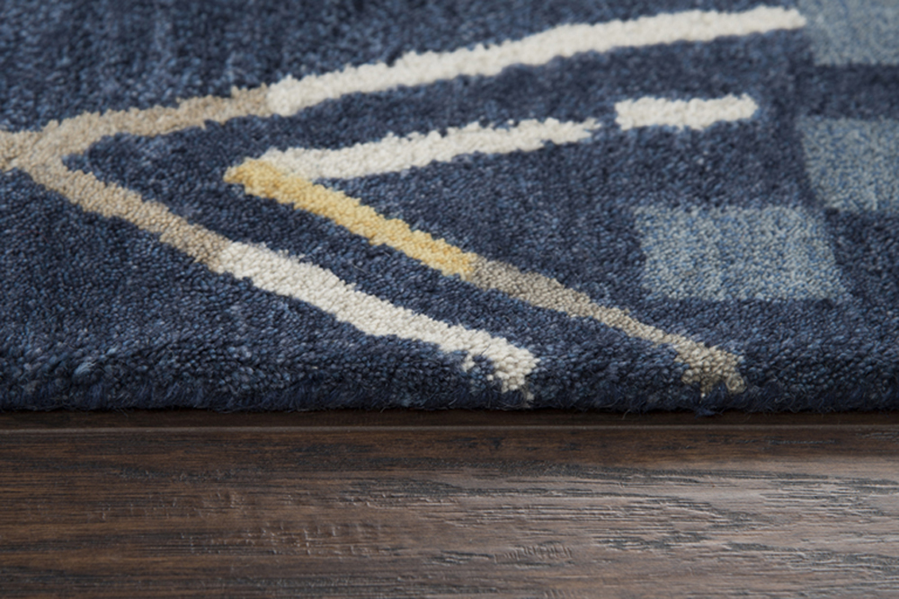 Rizzy Home Marianna Fields MF010B Navy Rug