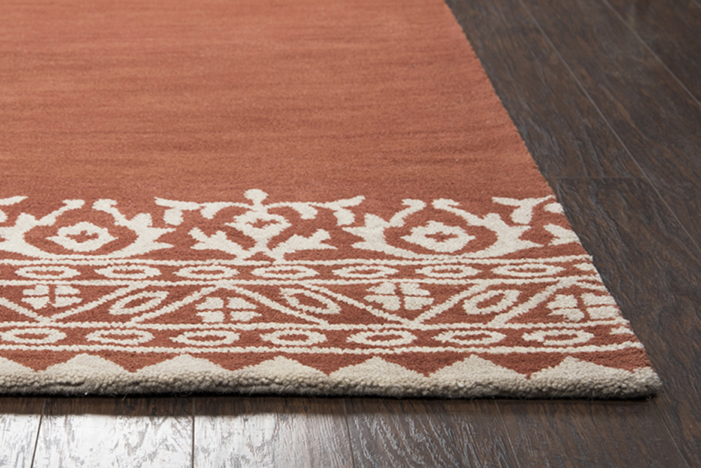 Rizzy Home Marianna Fields MF092A Rust  Rug