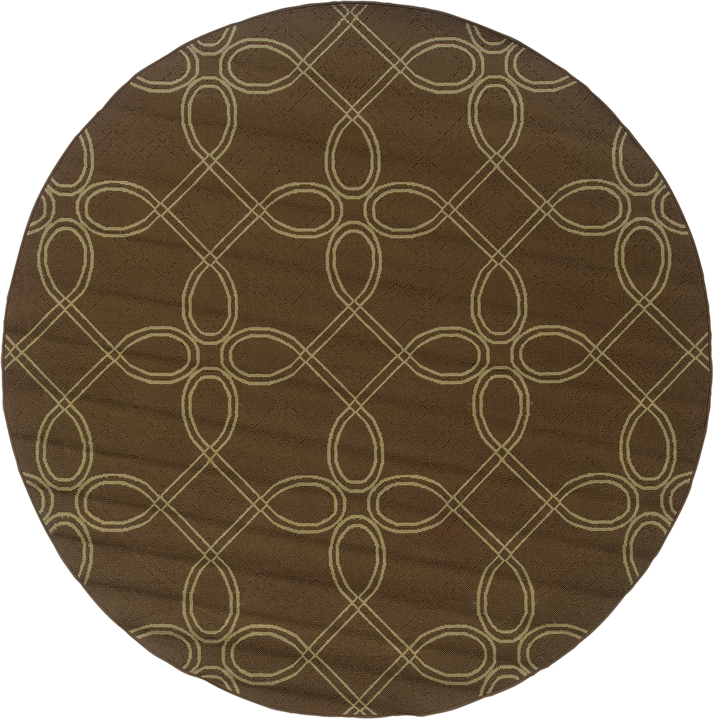 Oriental Weavers MONTEGO 6991N Brown Detail