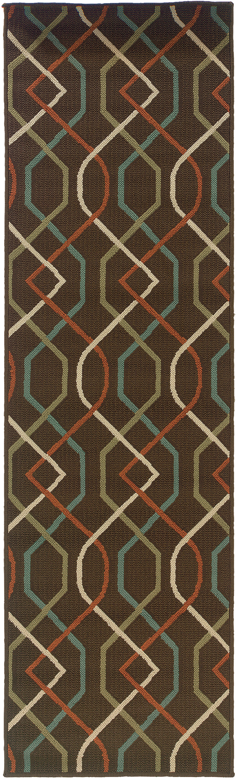 Oriental Weavers MONTEGO 896N6 Brown Rug