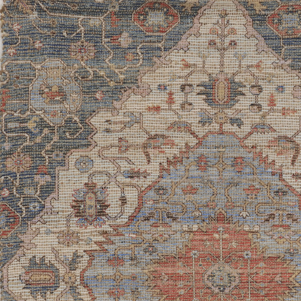 Kas Morris 2223 Blue/Red Rug