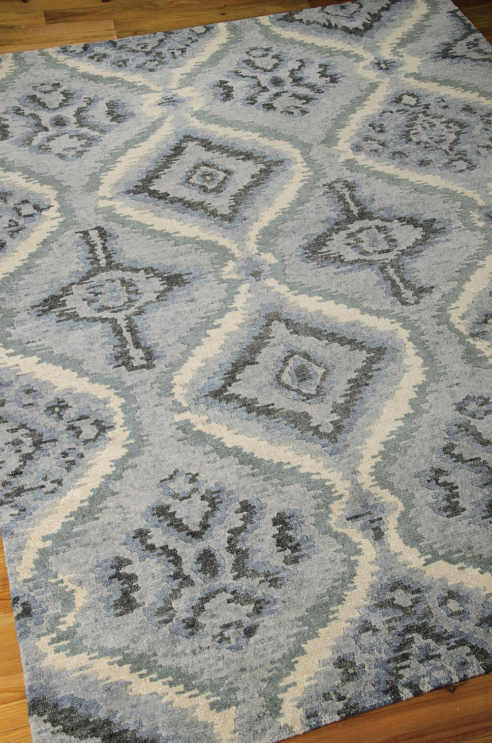 Nourison TAHOE MODERN MTA06 DENIM BLUE Rug