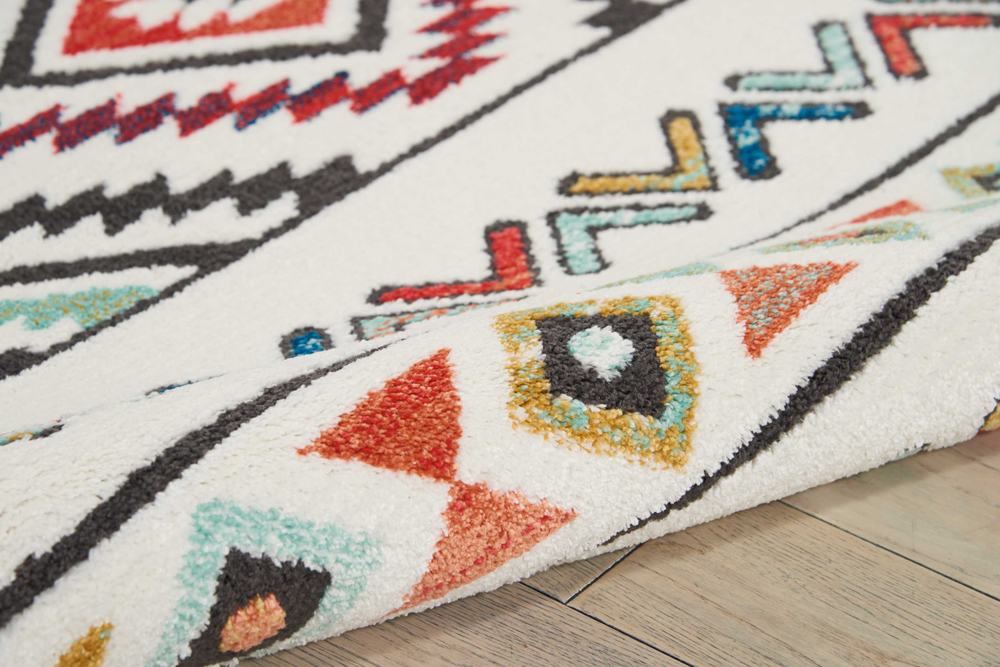 Nourison NAVAJO NAV06 WHITE Rug