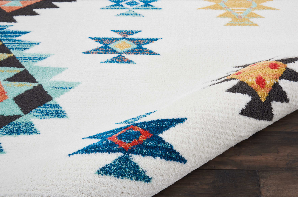 Nourison NAVAJO NAV07 WHITE Rug