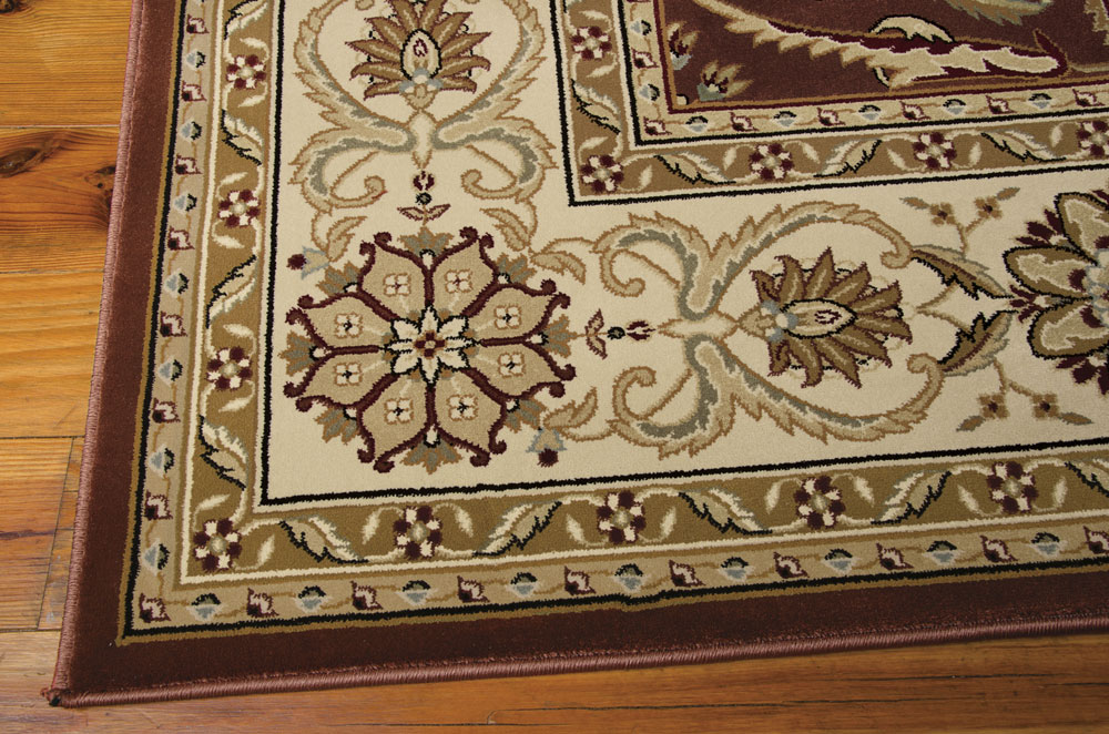 Nourison PERSIAN CROWN PC001 BRICK Rug