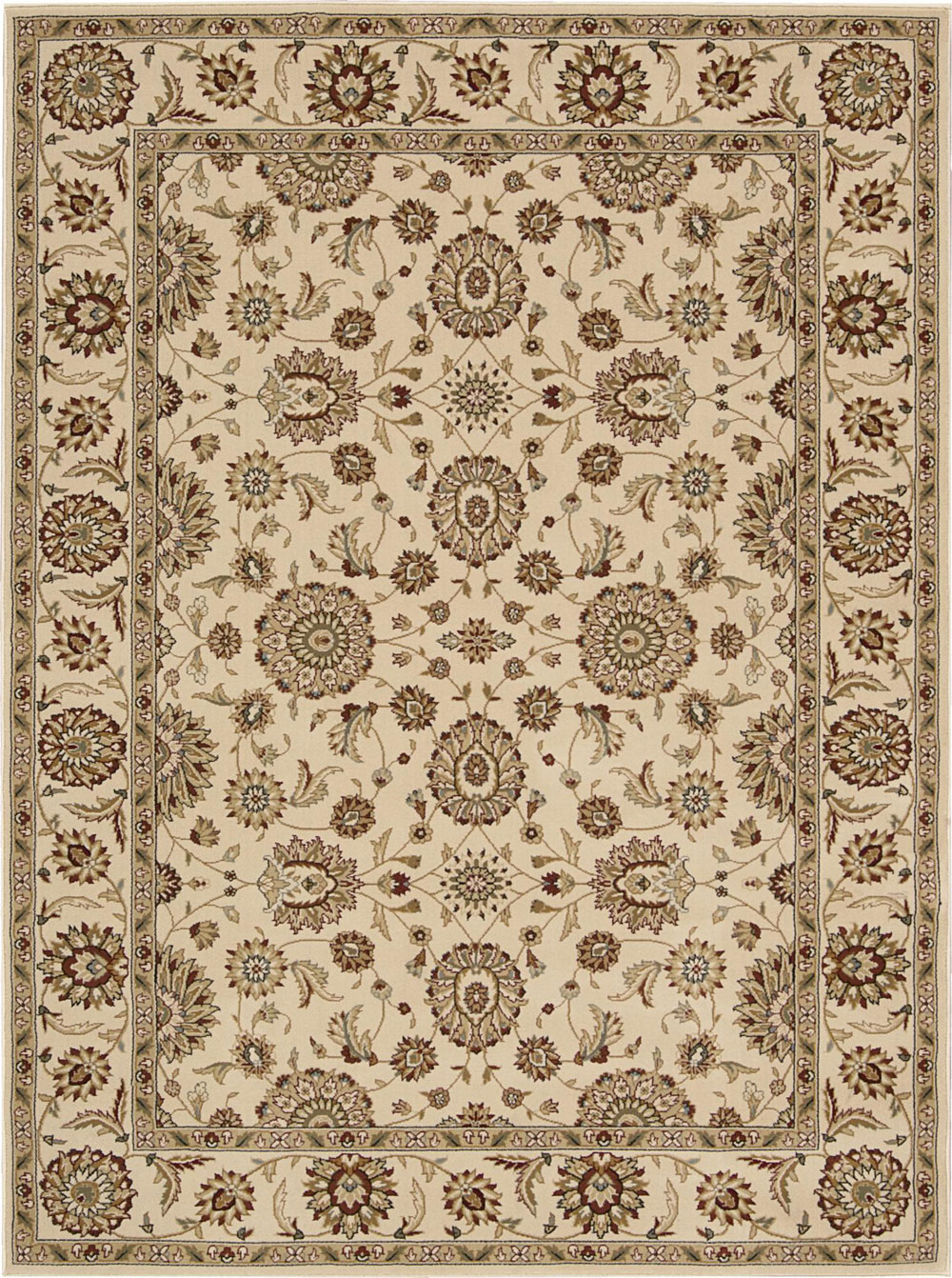 Nourison PERSIAN CROWN PC002 IVORY Rug