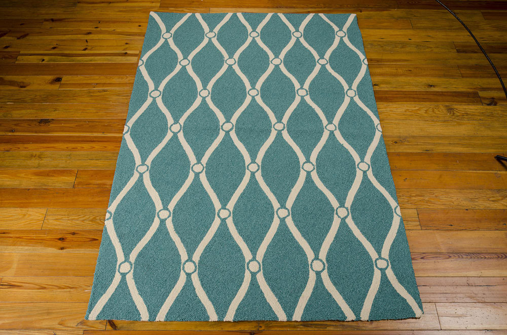 Nourison PORTICO POR02 AQUA Rug