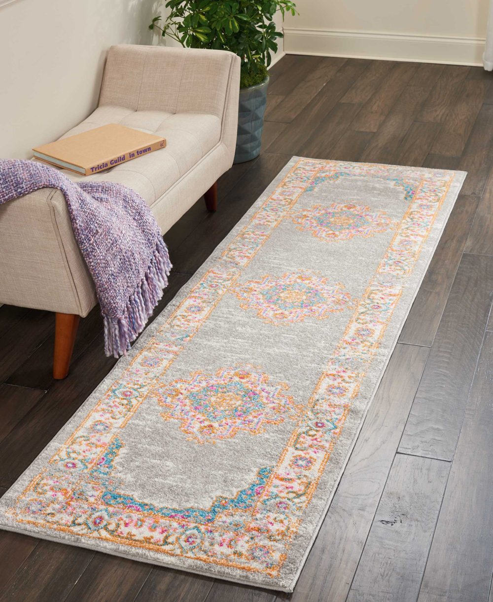 Nourison PASSION PSN03 GREY Rug