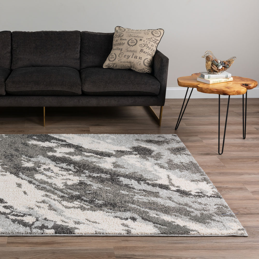 Dalyn Rocco RC3 Silver Rug