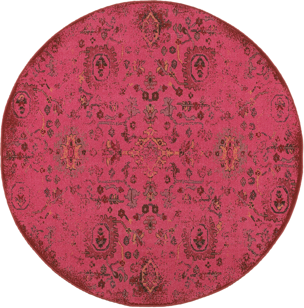 Oriental Weavers REVIVAL 3692H Pink Rug