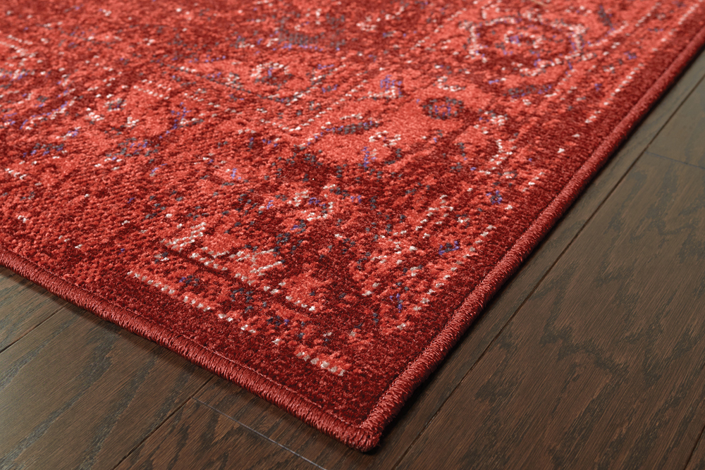 Oriental Weavers REVIVAL 6330M Red Detail