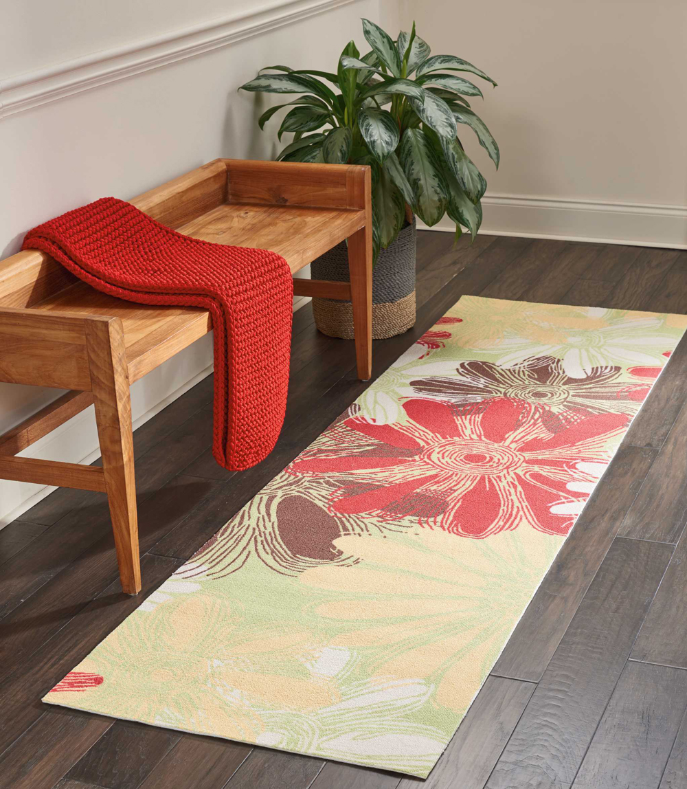 Nourison HOME & GARDEN RS022 GREEN Rug