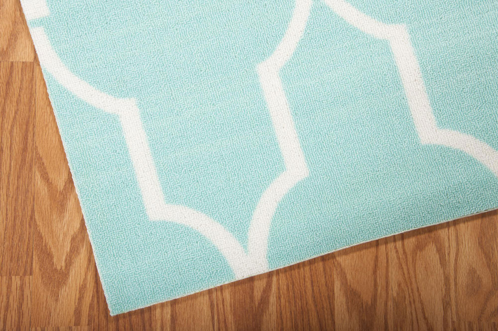 Nourison HOME & GARDEN RS087 AQUA Rug