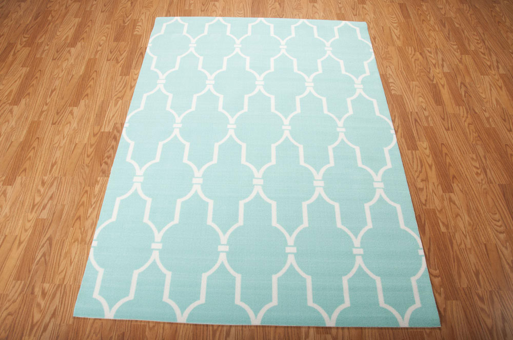 Nourison HOME & GARDEN RS087 AQUA Rug