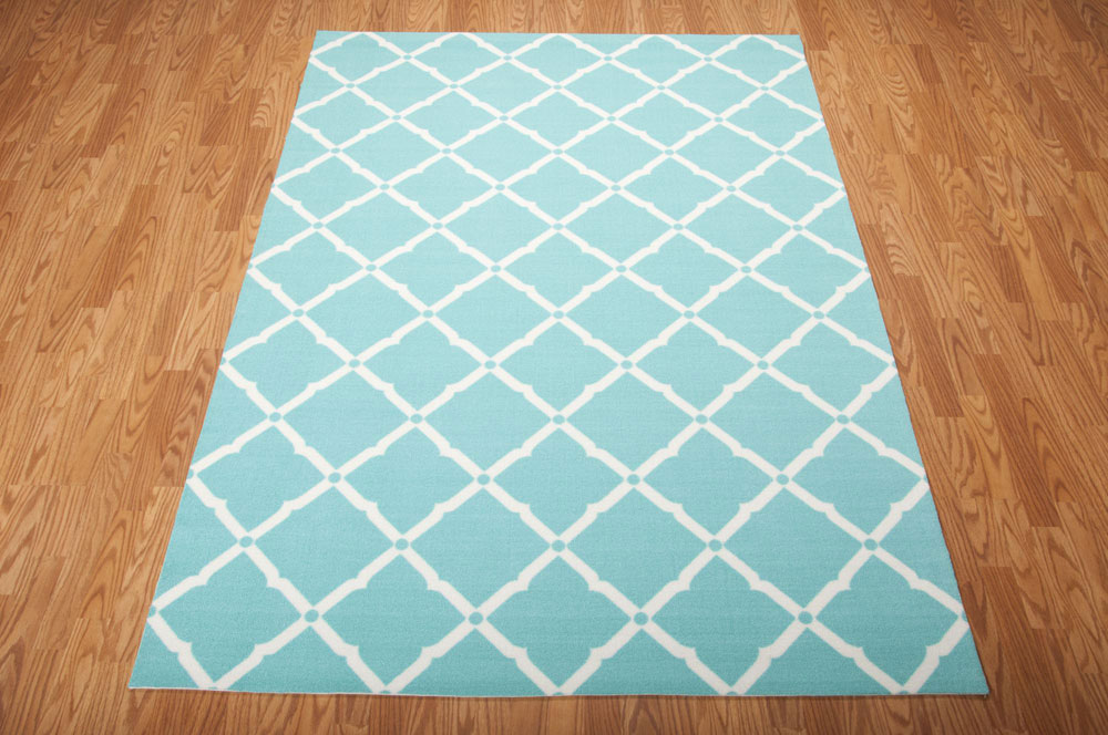 Nourison HOME & GARDEN RS091 AQUA Rug