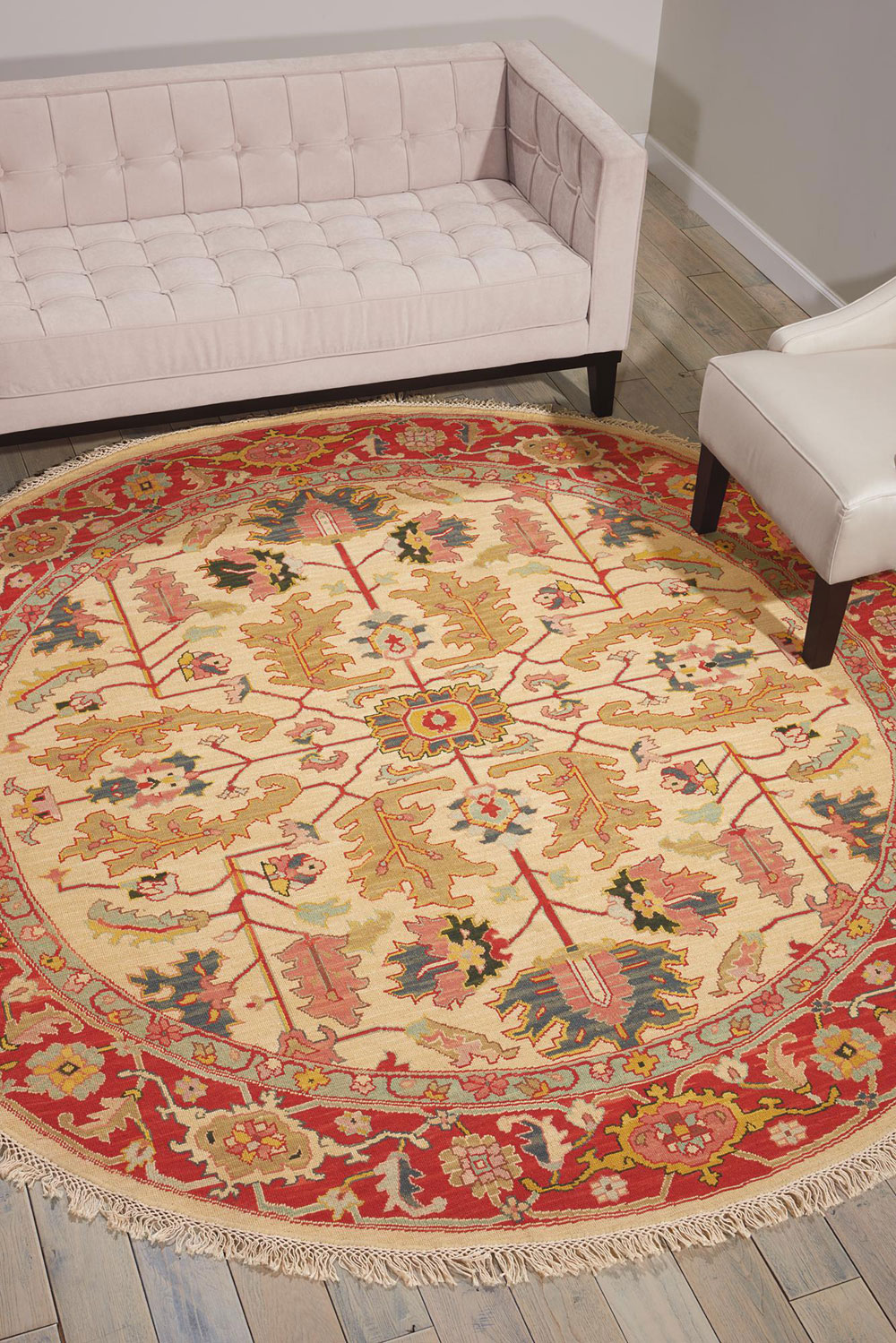 Nourison NOURMAK S147 LIGHT GOLD Rug