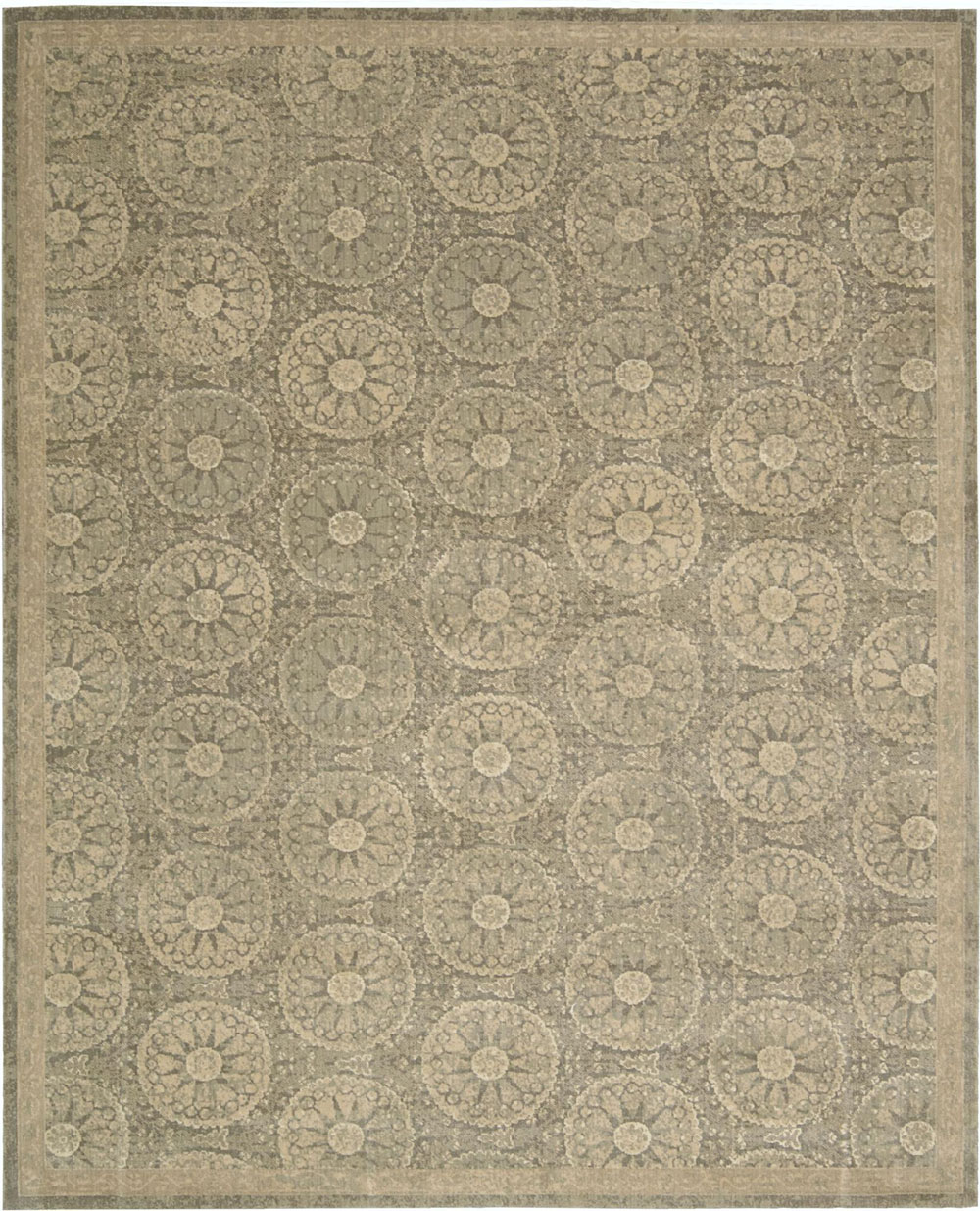 Nourison SILKEN ALLURE SLK04 MUSHROOM Rug