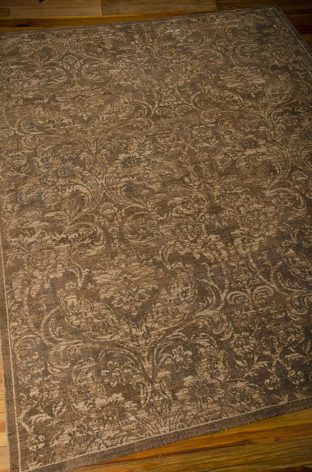 Nourison SILKEN ALLURE SLK19 CHOCOLATE Rug