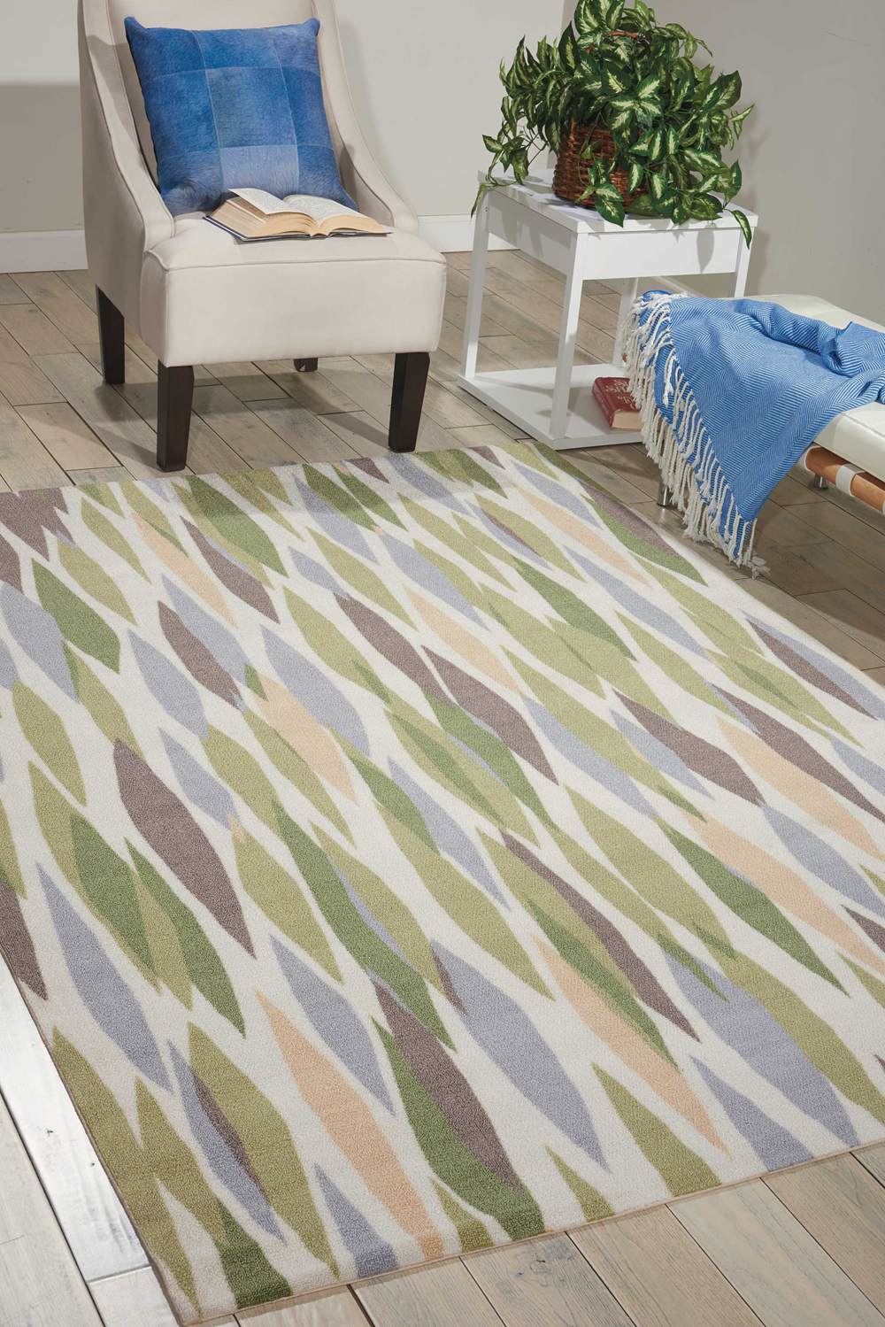 Waverly WAV01/SUN & SHADE SND01 VIOLET Rug