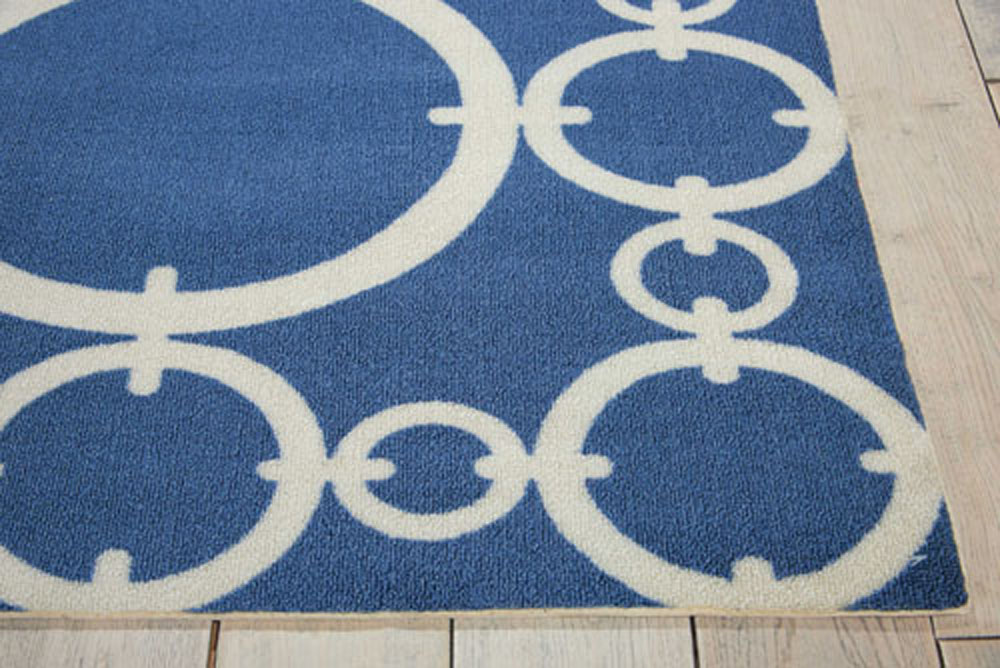 Waverly WAV01/SUN & SHADE SND02 NAVY Rug