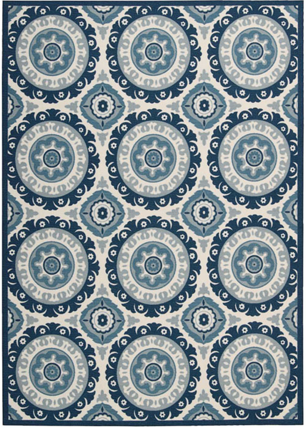 Waverly WAV01/SUN & SHADE SND16 NAVY Rug