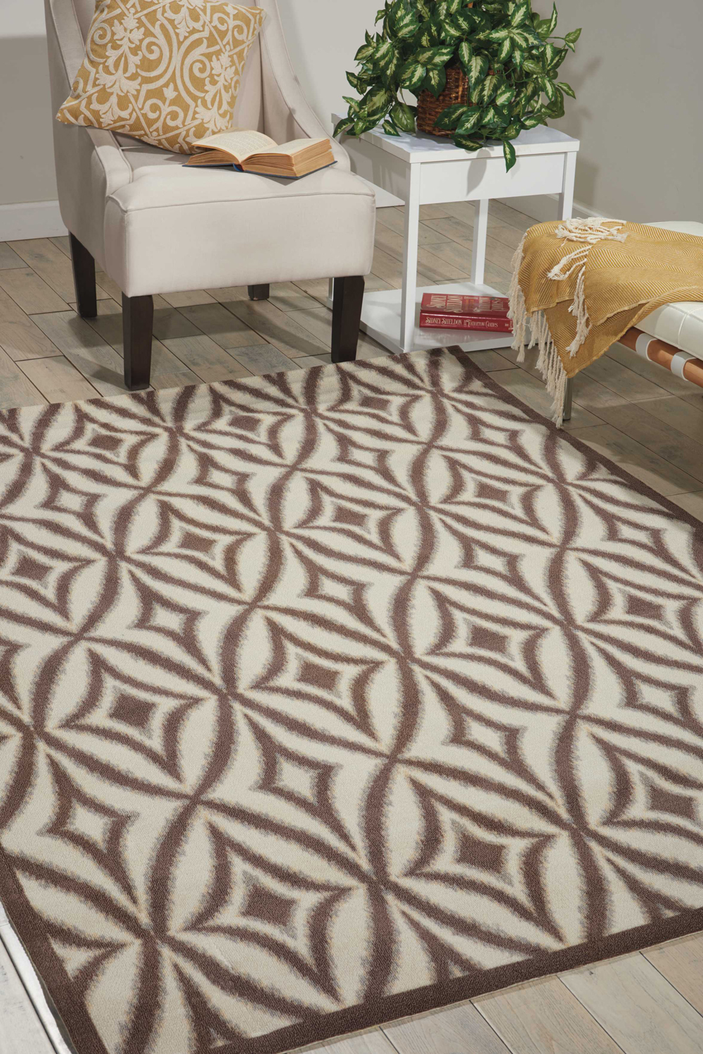 Waverly WAV01/SUN & SHADE SND19 FLINT Rug