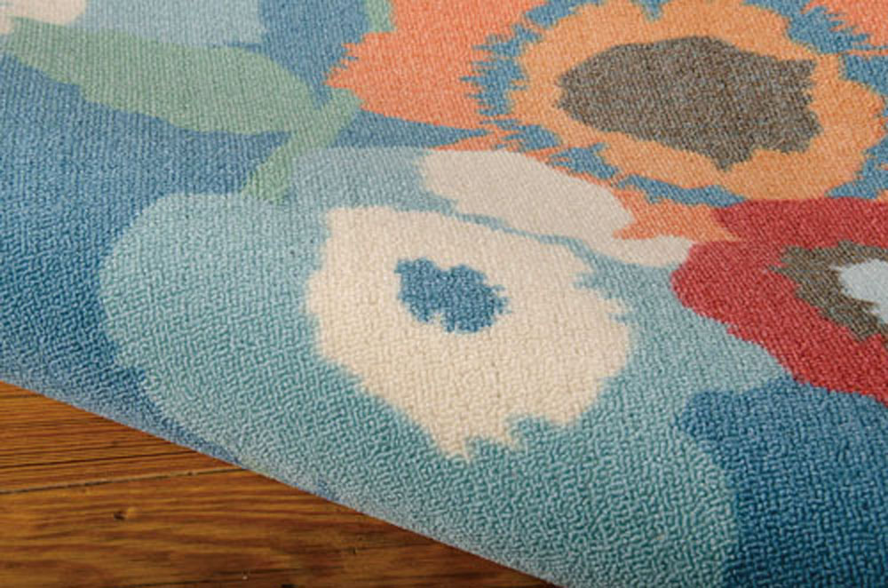 Waverly WAV01/SUN & SHADE SND27 BLUEBELL Rug