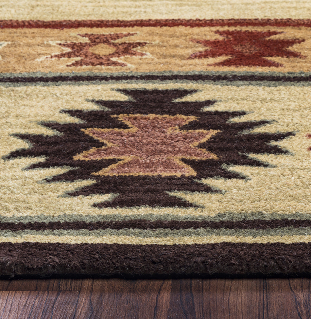 Rizzy Home Southwest SU2007 khaki Rug