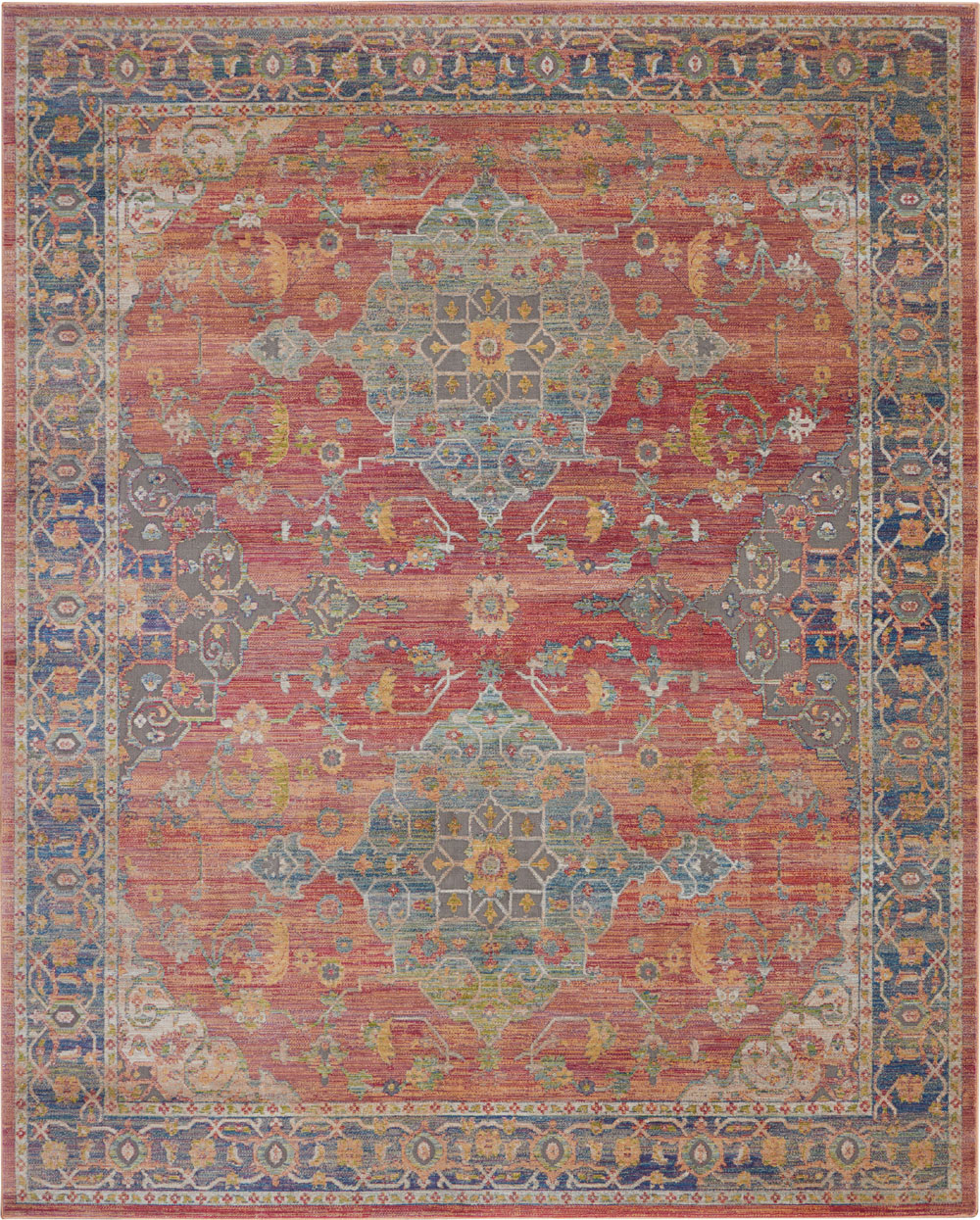 Nourison Global Vintage GLB01 Multicolor Rug