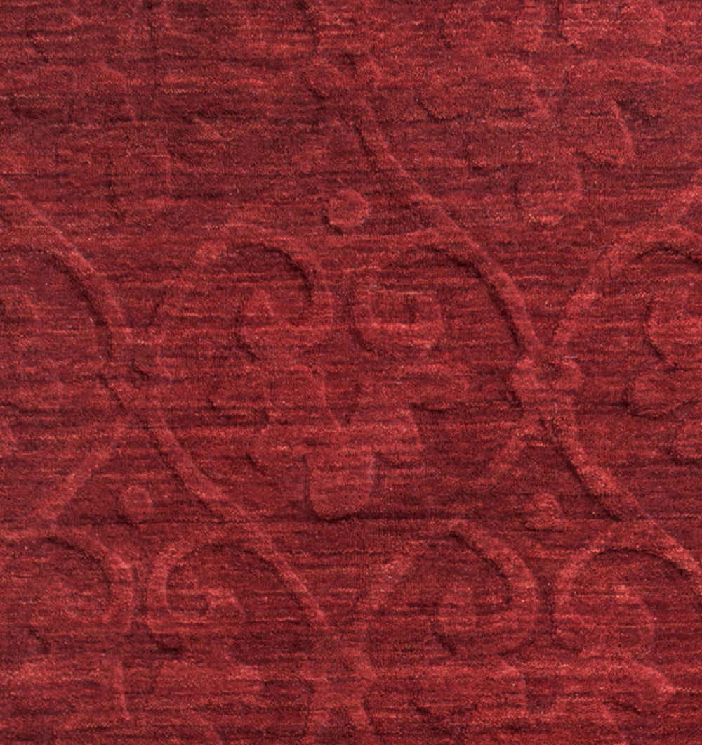 Rizzy Home Technique TC8268 burgundy Rug