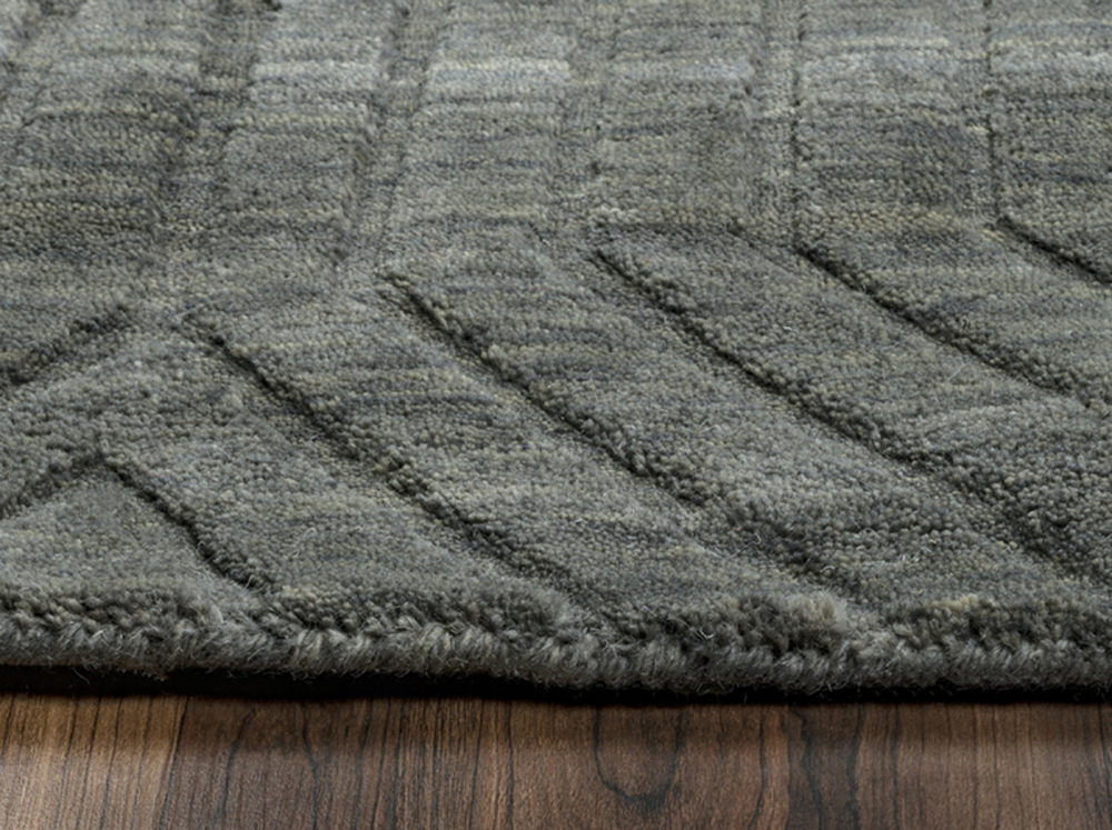 Rizzy Home Technique TC8574 gray/charcoal Rug
