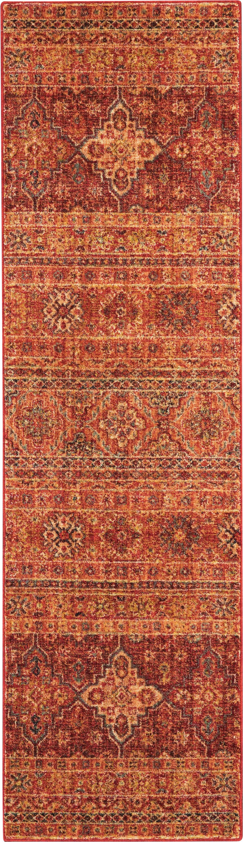 Nourison Jewel JEL03 Brick Rug