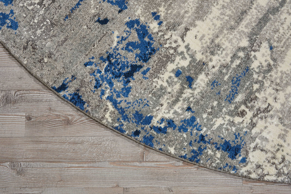 Nourison TWILIGHT TWI22 BLUE/GREY Rug