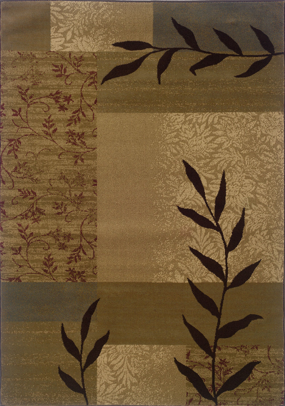Oriental Weavers TYBEE 2362J Gold Rug