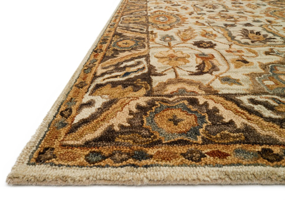 Loloi VICTORIA VK-02 IVORY/DK TAUPE Rug