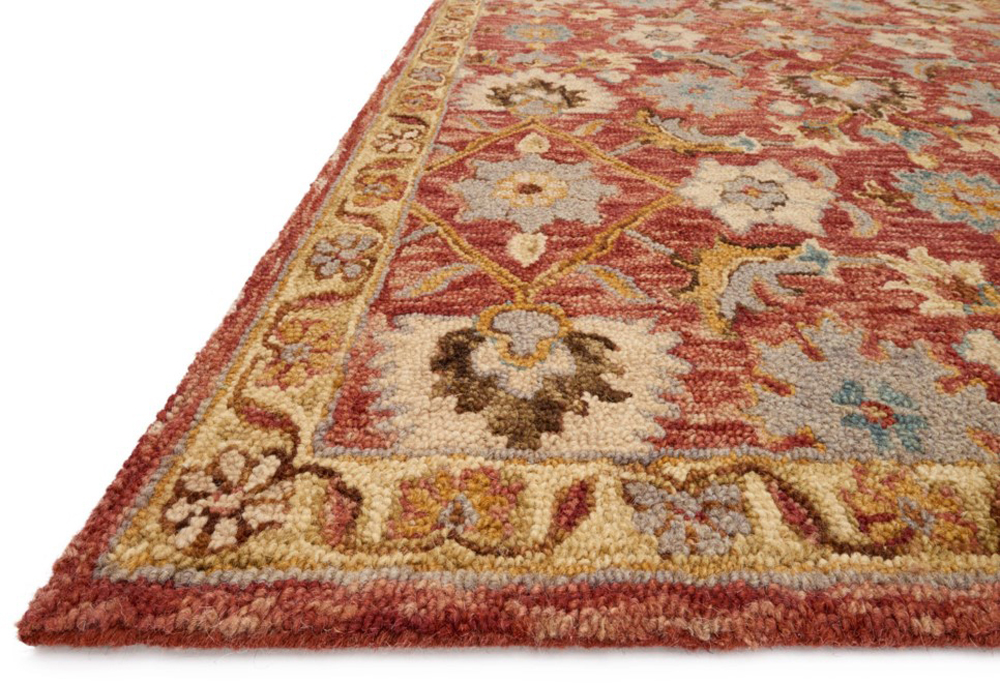 Loloi VICTORIA VK-09 TERRACOTTA/GOLD Rug