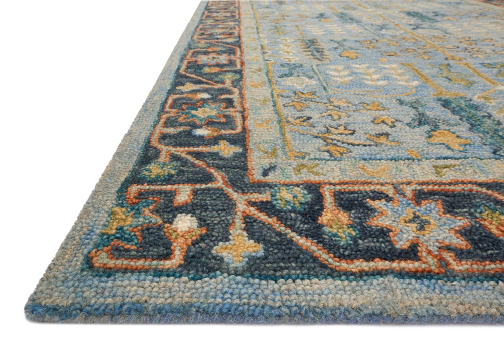 Loloi VICTORIA VK-12 LT BLUE/DK BLUE Rug