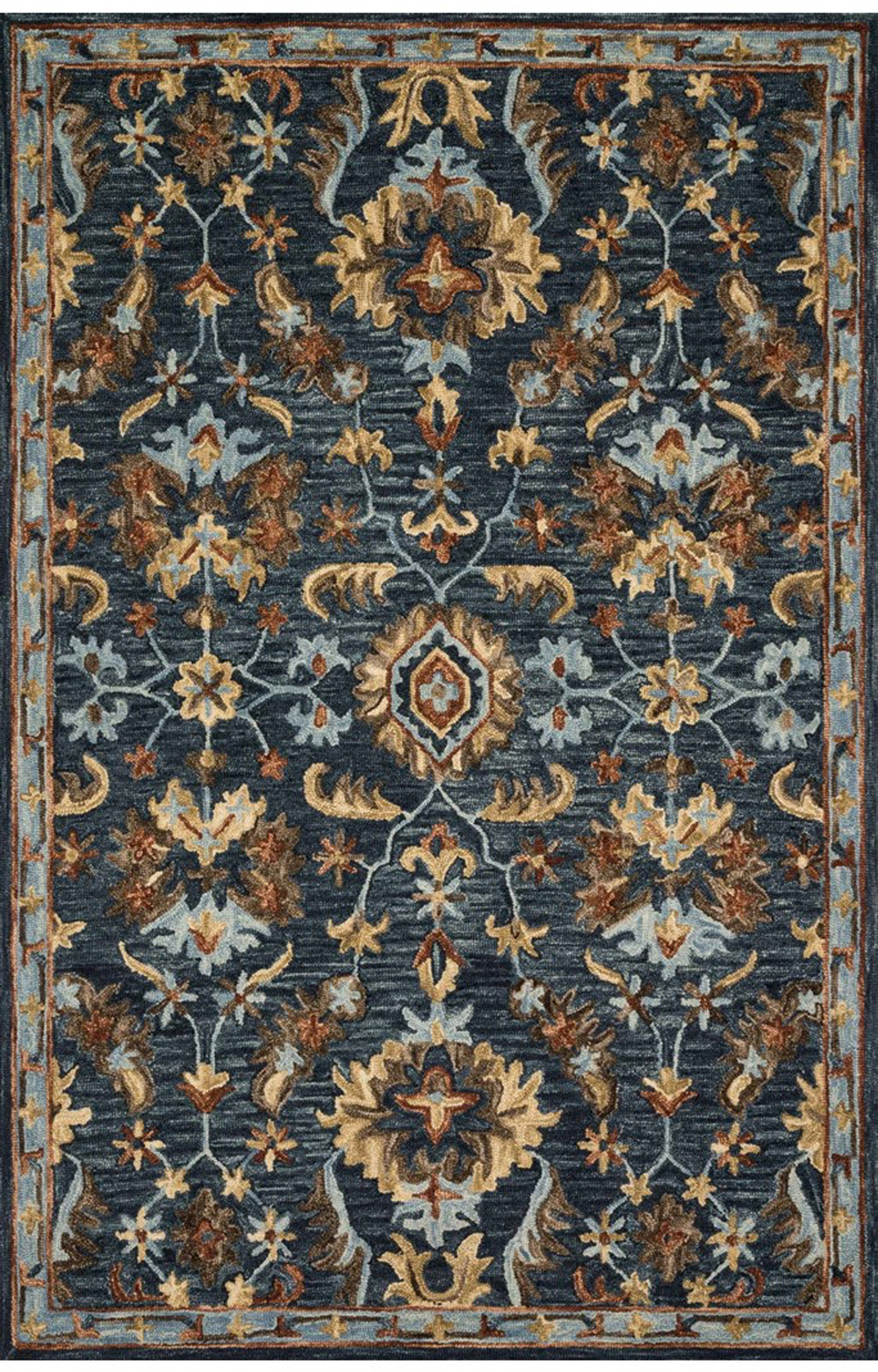 Loloi VICTORIA VK-14 DENIM/MULTI Rug