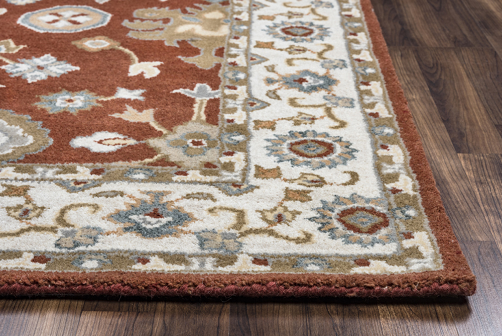 Rizzy Home Valintino VN9447 rust Rug