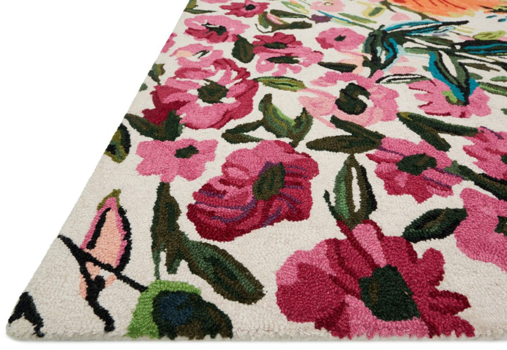 Loloi WILD BLOOM WV-01 IVORY/MULTI Rug