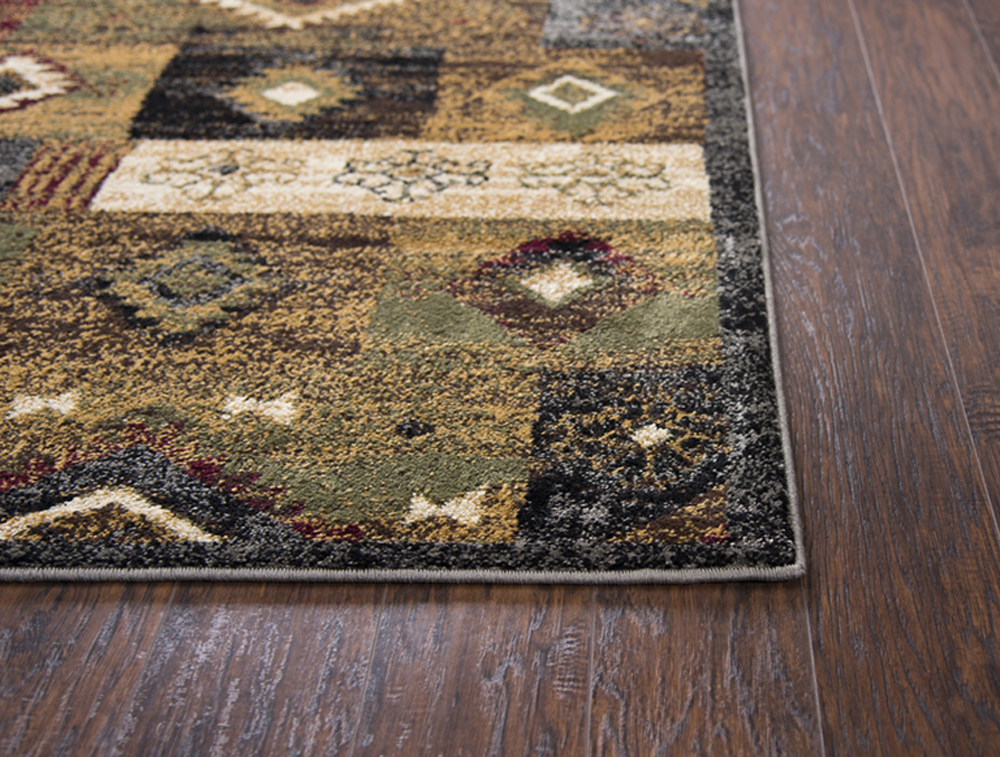 Rizzy Home Xceed XE7041 Gold Rug