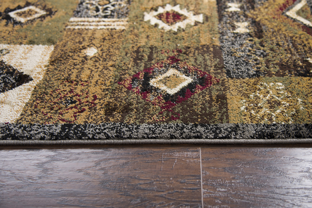 Rizzy Home Xceed XE7041 Gold Rug