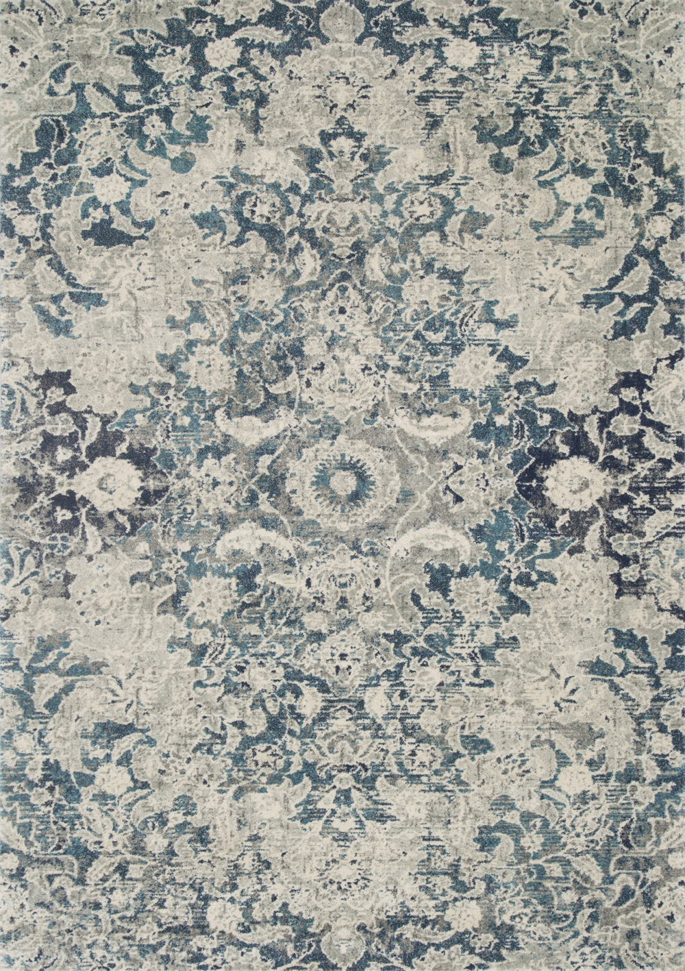 Loloi ZEHLA ZL-02 OCEAN/SILVER Rug