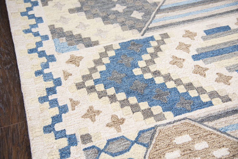 Rizzy Home Zingaro ZI025B Blue Rug