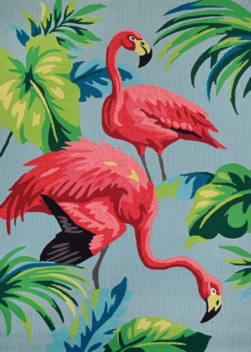 couristan covington flamingos multi