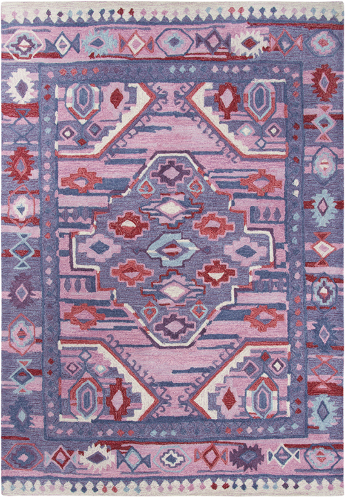 Rizzy Home Arden Loft-Kavali KA101B Purple Rug